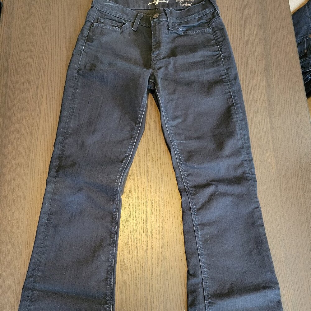 7 For All Mankind High Waist Bootcut Jeans